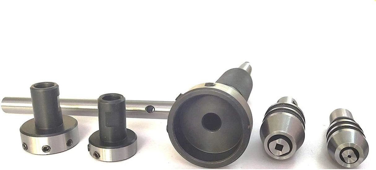 Threading accuracy improved by Metalworking tools attachment system