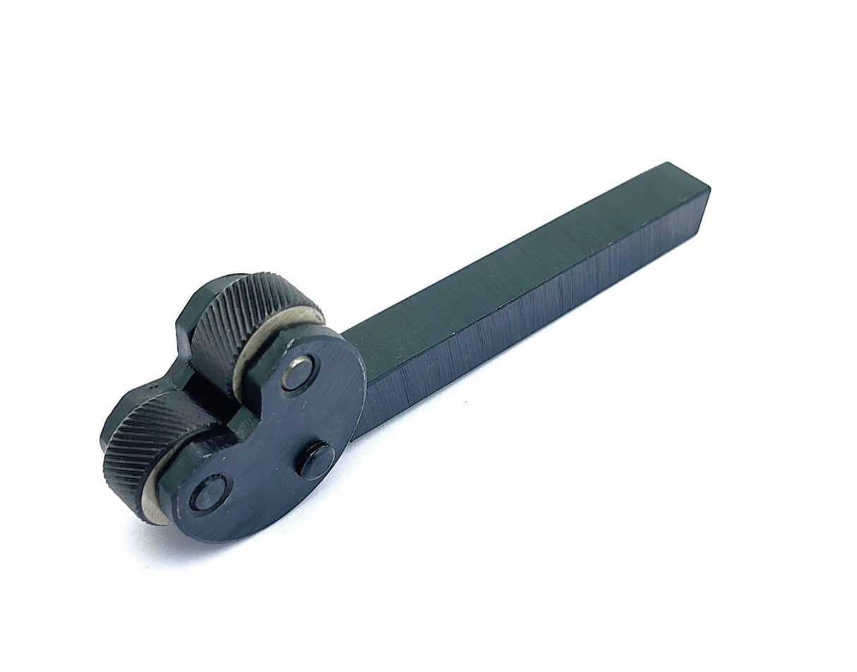 Diamond Knurling Tool Pivot Head Medium Diamond Metric Pitches, 1/2" Sq. Shank