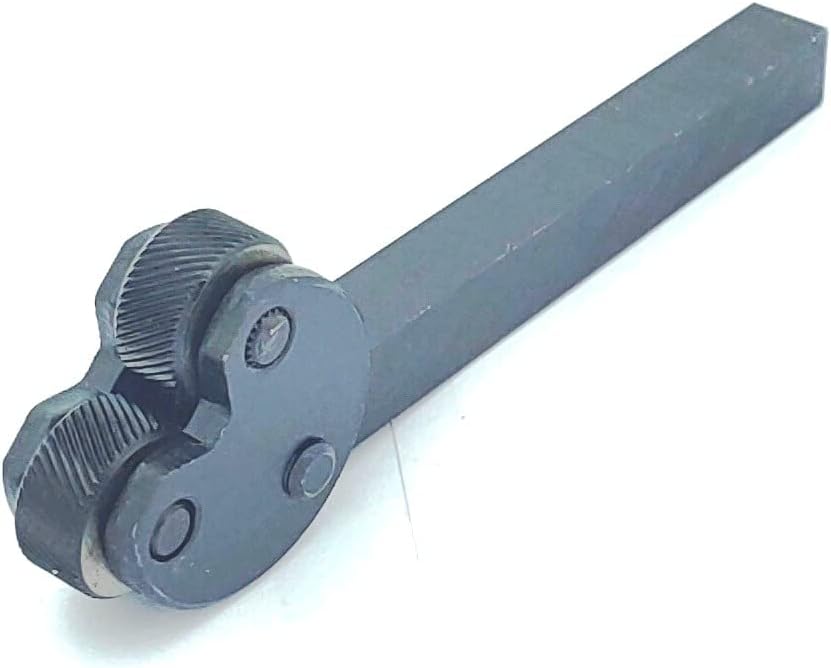 Diamond Knurling Tool Pivot Head Medium Diamond Metric Pitches, 1/2" Sq. Shank