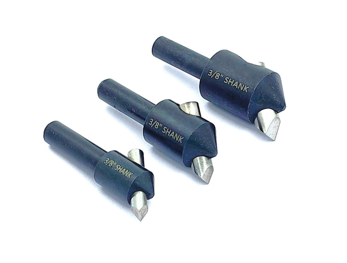 Round Small Fly cutting tool set of 3 Pcs (3/8" Shank) with HSS Cutting Tool Bit (Head Diameter : 9/16" , 3/4" & 7/8" Inches)