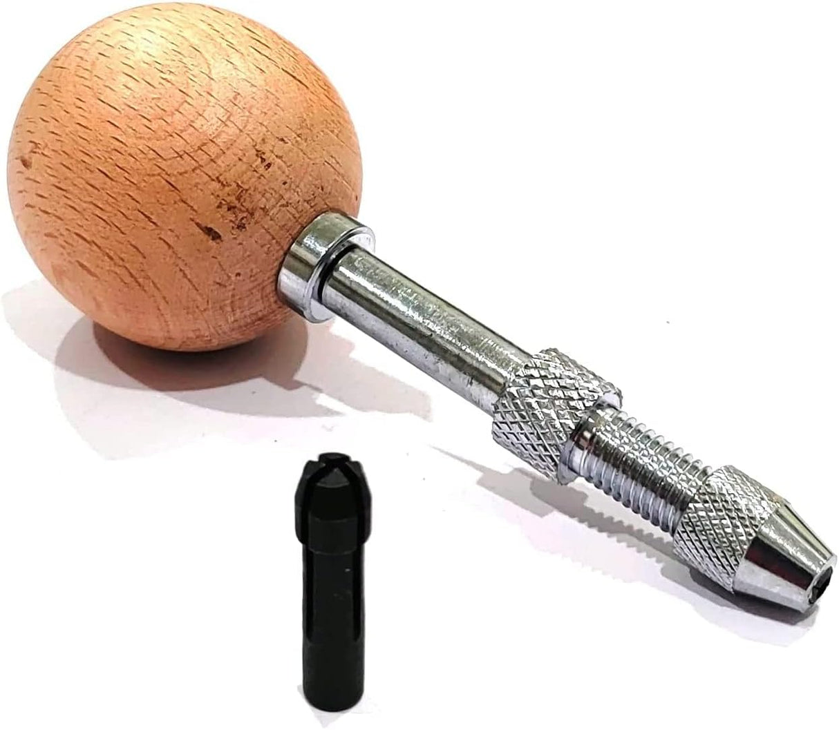 Wood Ball Head PIn Vice Hand Chuck 0-2.5 mm Capacity Collets