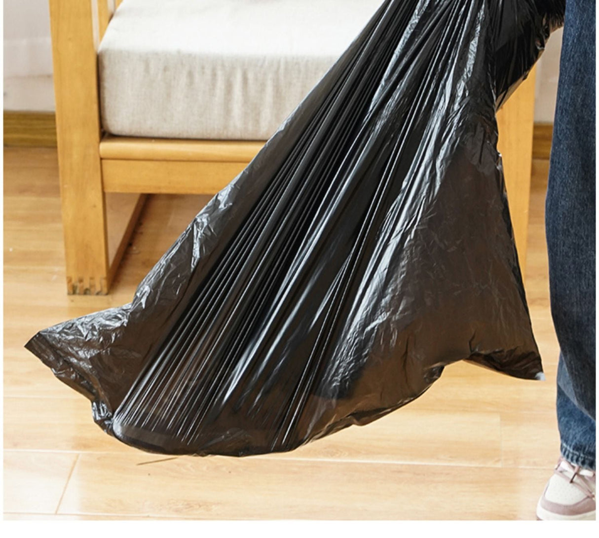 55-60 Gallon Trash Bags Heavy Duty | 50 Bags Plastic Outdoor Yard Waste Bags | Lawn And Leaf Bags Heavy Duty - Packing May Vary