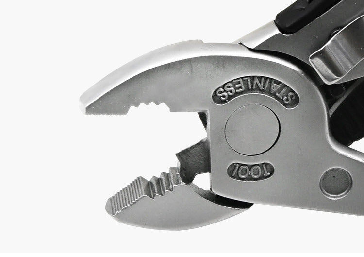 Multitool Wrench set 7 Tools/Pliers/Wire Cutter/Flat Screwdriver Adjustable Multi Purpose Stainless Steel Tool