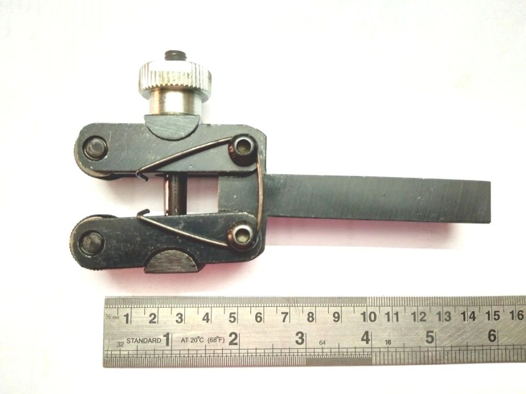 Clamp knurling tool with 3/8 inch shank