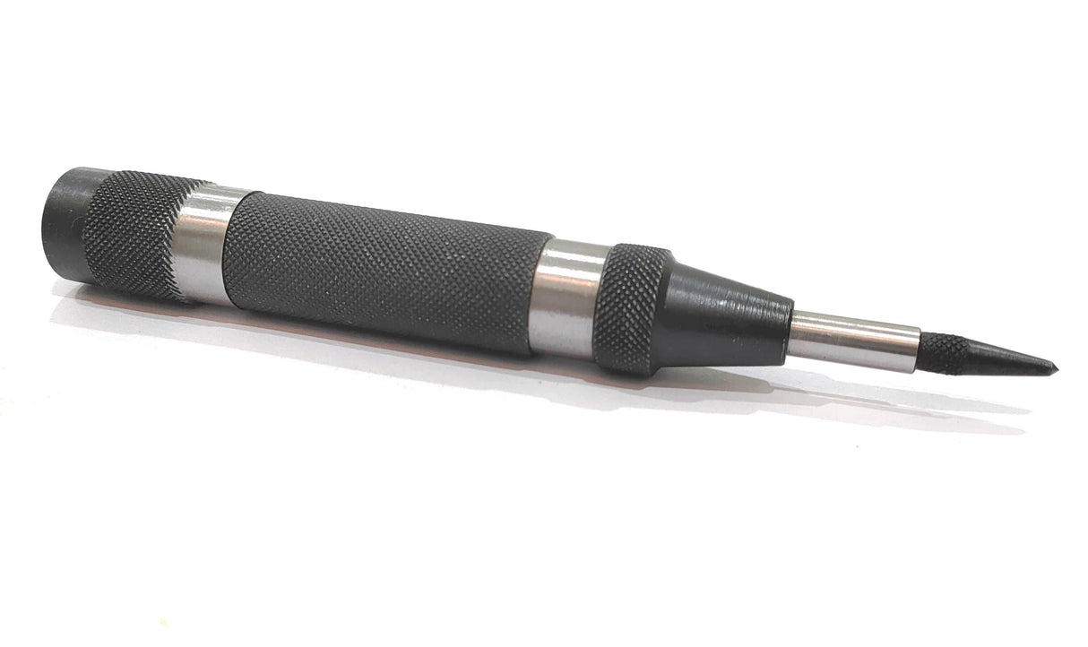 Automatic Center Punch with Replaceable Hardened Steel Tip