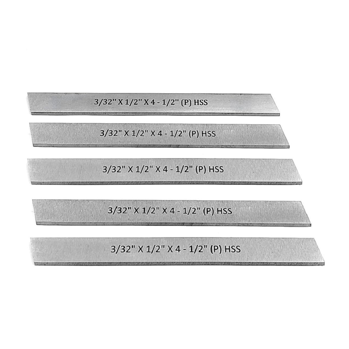 HSS parting blade set for metal lathe