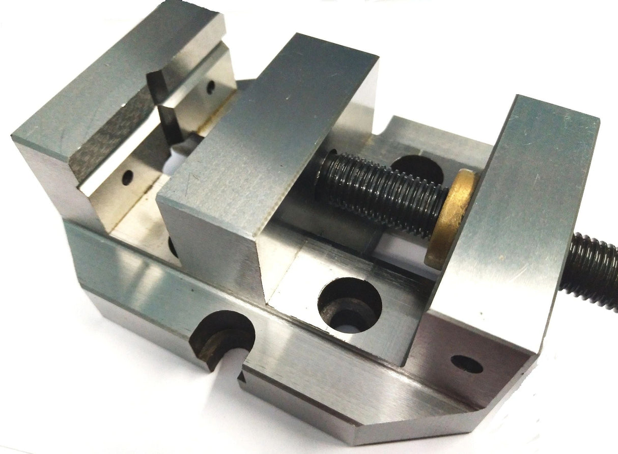 Precision 2-3/8" Inches (60 mm) Jaw Width Grinding Steel Vice -Hardened & Ground Finish