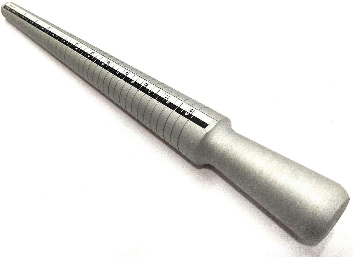 Unisex Ring Sizer Mandrel Stick Finger Gauge Ring Measuring Sizes