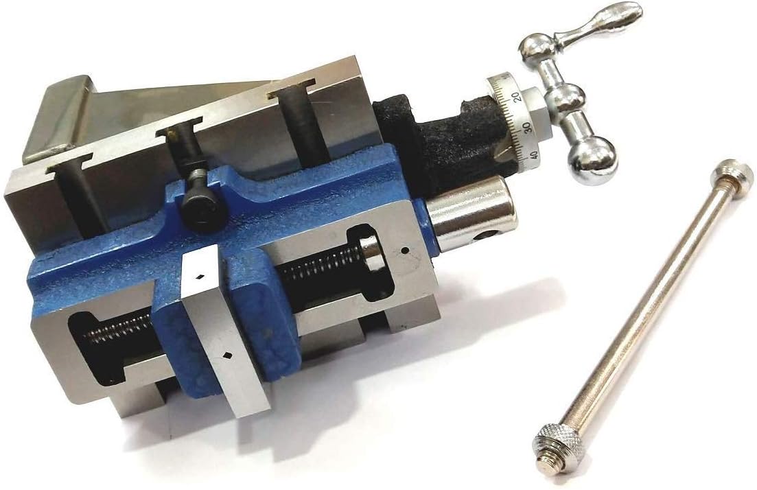 Milling 125 mm x 100 mm Fixed base Vertical Slide & 50 mm Self Centering Vise Vice