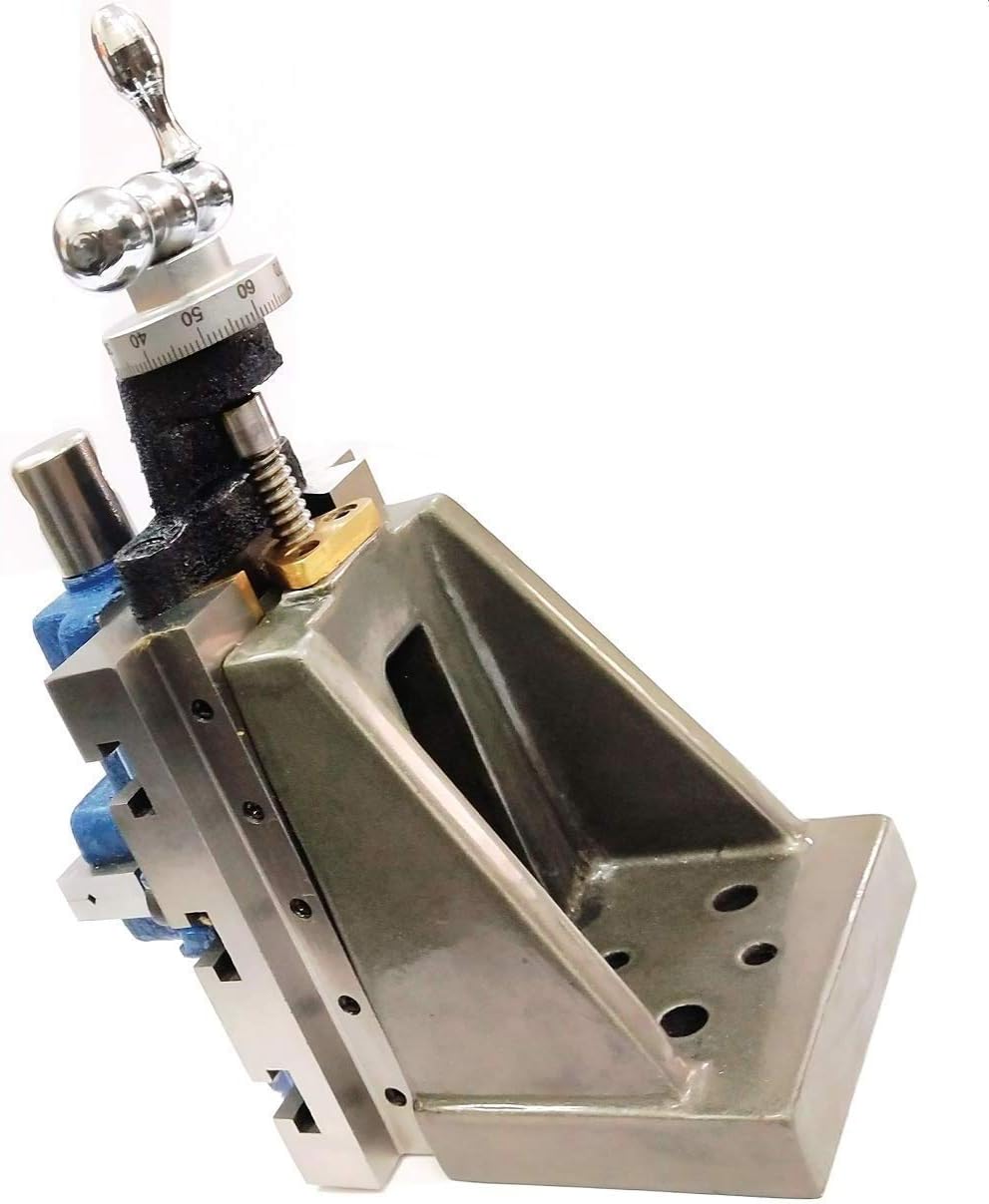 Heavy duty milling achieved by fixed base vertical slide