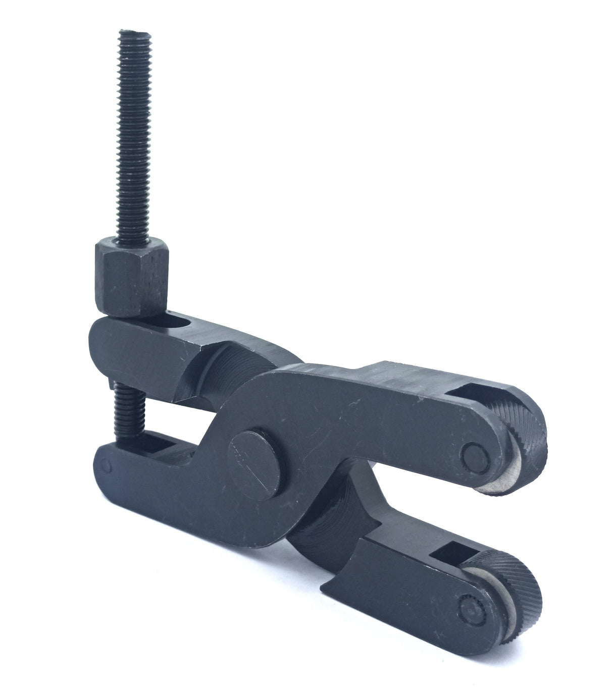 Clamp type knurling tool side view for precision lathe knurling