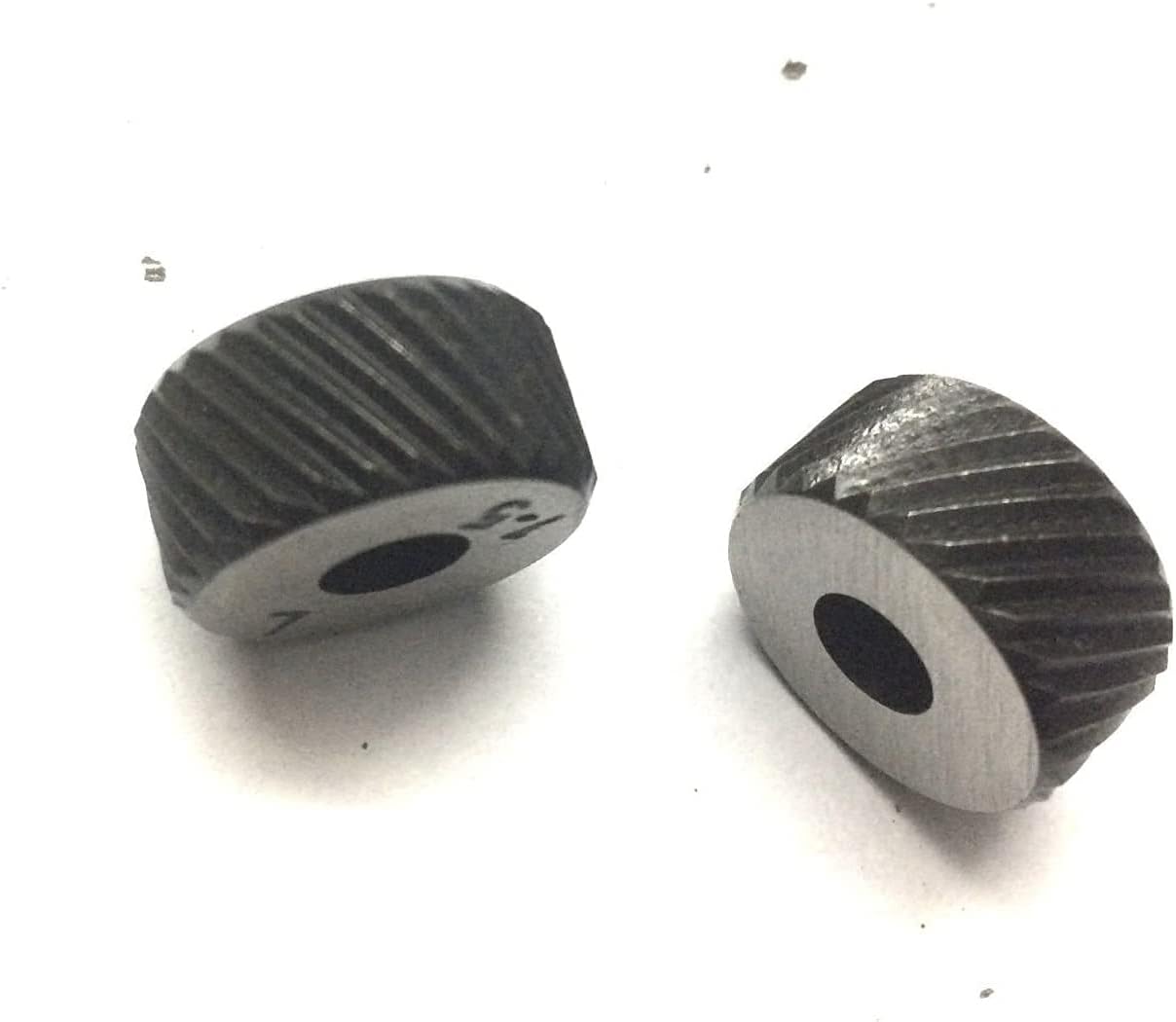 Set of 2 Pcs (1 Pairs) Straight Line Pattern knurls Hardened Knurls