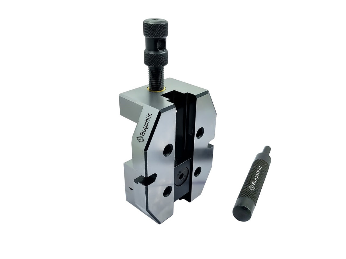 Precision 2-3/8" Inches (60 mm) Jaw Width Grinding Steel Vice -Hardened & Ground Finish