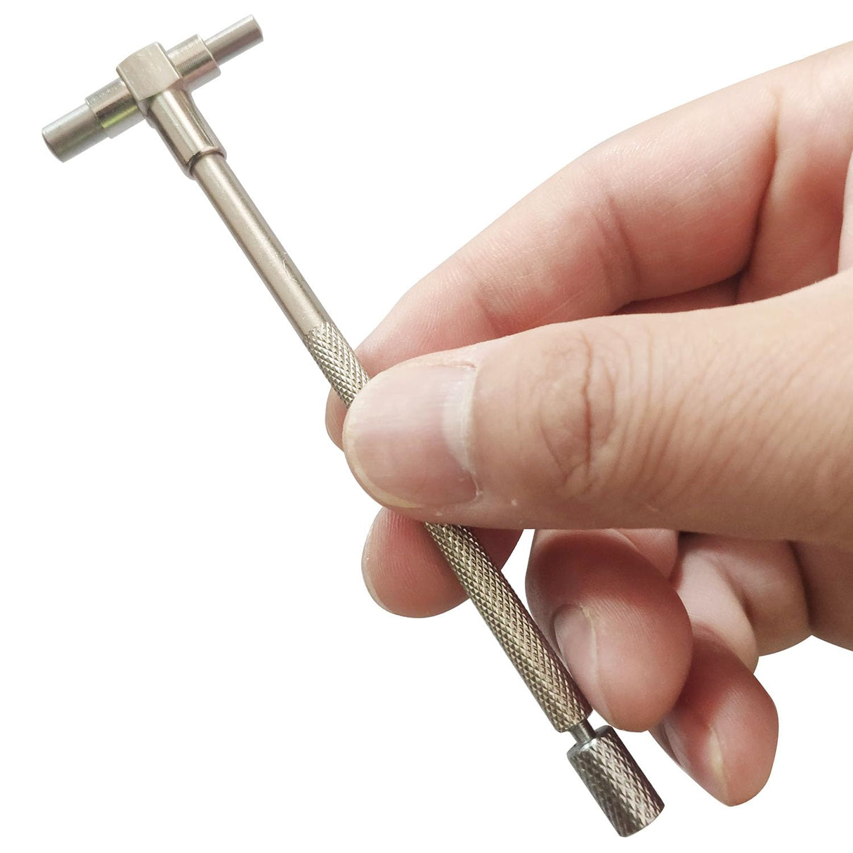 5/16'' to 6'' Telescoping Gage Set of 6 pcs T-Bore Hole Gauges Satin Chrome Finished