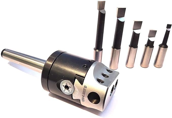 Small 2" Inch Head Diameter Boring Head-Imperial Standards With Plastic Box