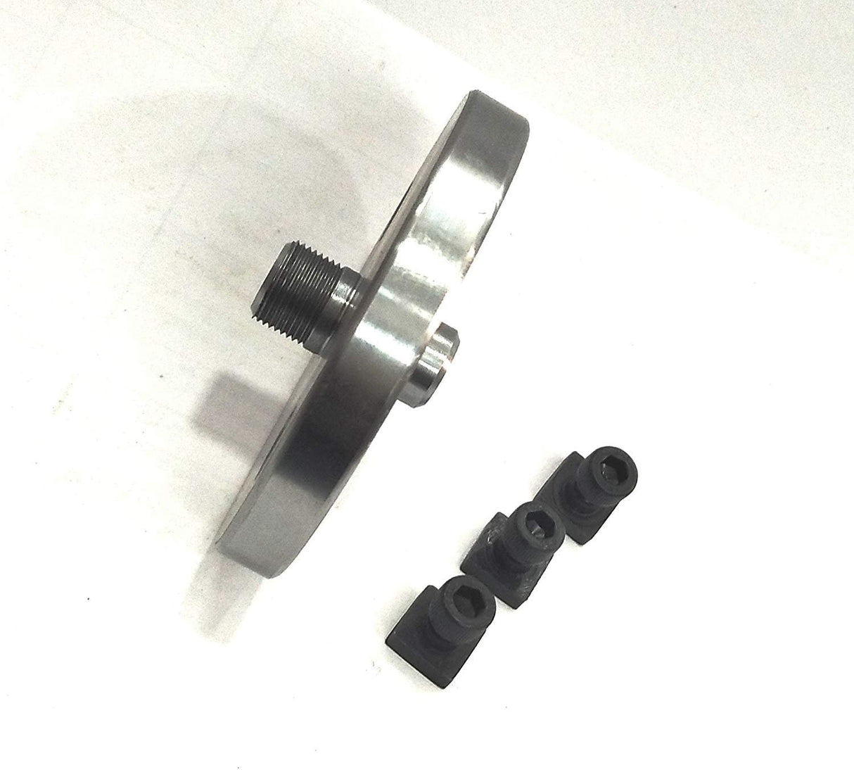 Tool Steel's 65 mm Back Plate for mounting 50 mm Chucks on watchmaker, 2.75" Inch Rotary Tables