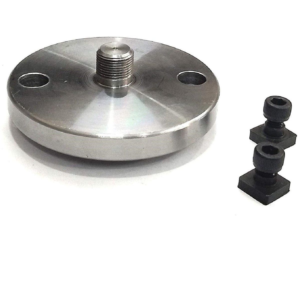 Tool Steel 70 mm Back Plates for Mounting Small Chucks on Rotary Tables