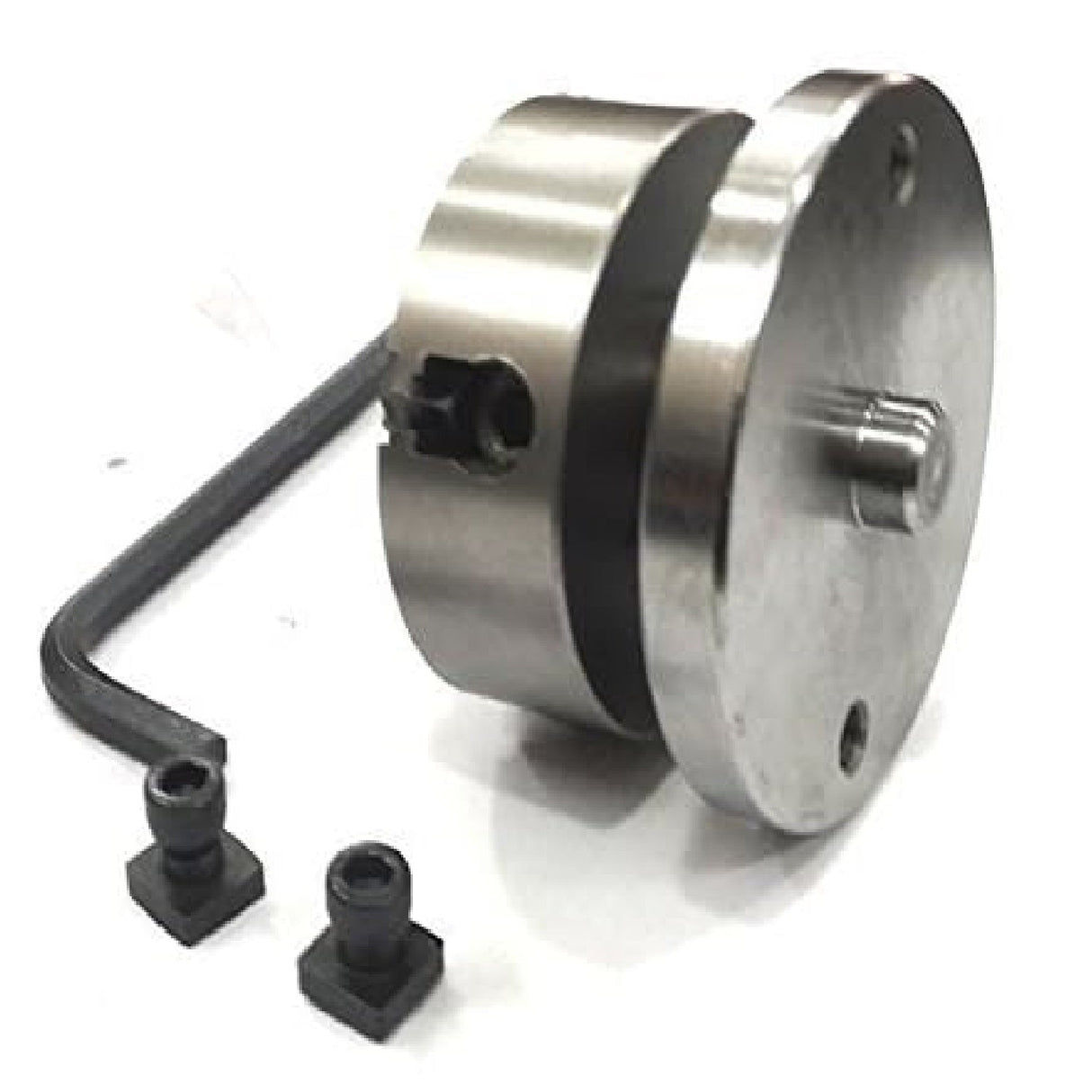 Small Chucks for 3" I 80 mm & 4" Inch I 100 mm Rotary tables with Steel Back Plates and Mini Lathes