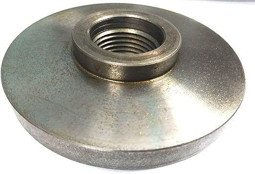 Lathe Chuck Caste Iron Back Plate 125 mm Threaded Work holding Tool