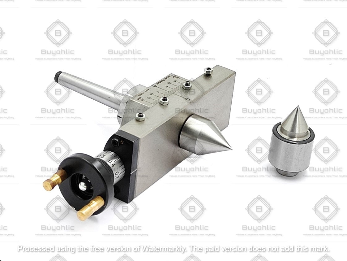 Lathe's Live Tailstock Taper Metal Turning Attachment II Interchangeable Live & Dead Center Options