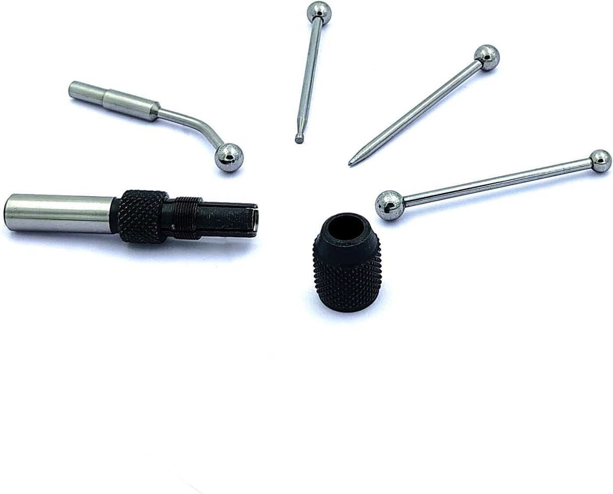 Wiggler & Center finder Set Work Edge Centre Finding Run out concentrical align 5 Pcs Set