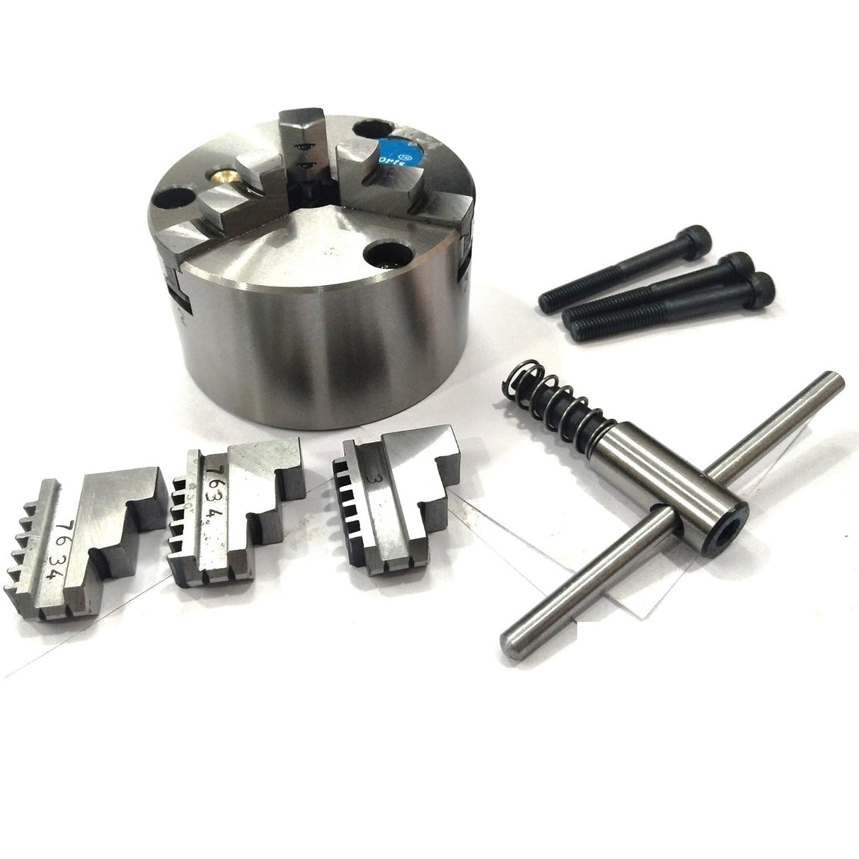 80 mm Chucks for 3" I 80 mm & 4" Inch I 100 mm Rotary Tables & Small Bench Top Lathe Machines (Copy)