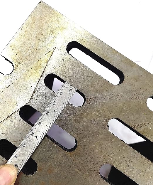 Graded Caste Iron Vee Angle Plates-stress Relieved Slotted