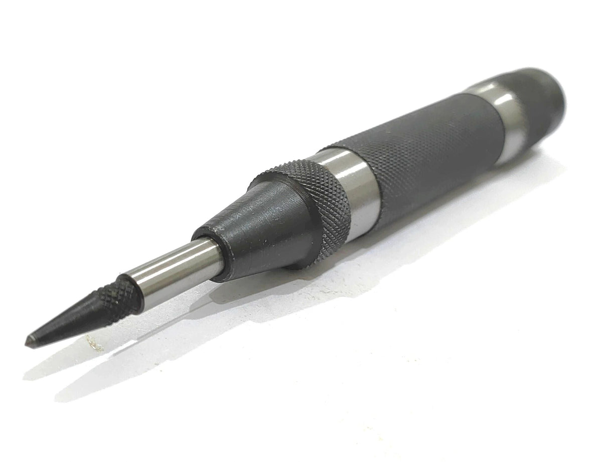 Automatic Center Punch with Replaceable Hardened Steel Tip