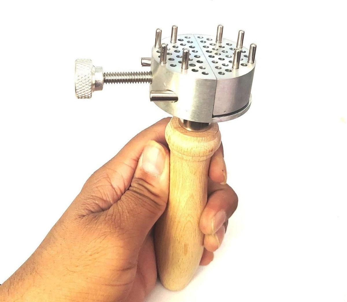 Universal Peg Clamp Work Holder Vice Vise Tool With 8 Pins Machine Tools