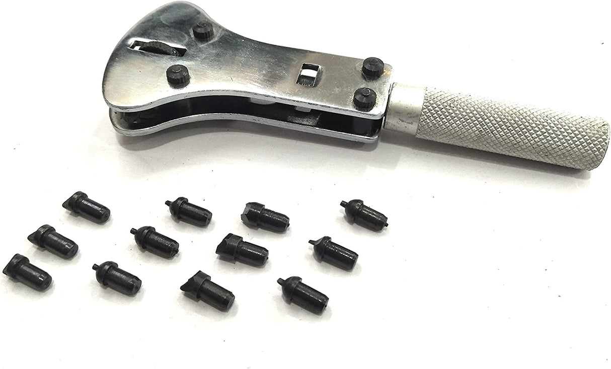 Watch Case Opener- Jaxa Style Includes 4 Sets Of Interchangeable Pins