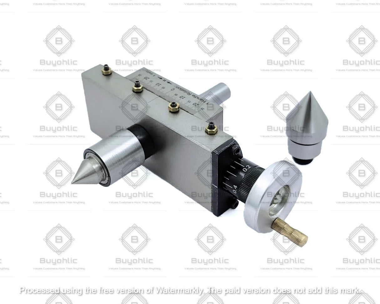 Lathe's Live Tailstock Taper Metal Turning Attachment II Interchangeable Live & Dead Center Options