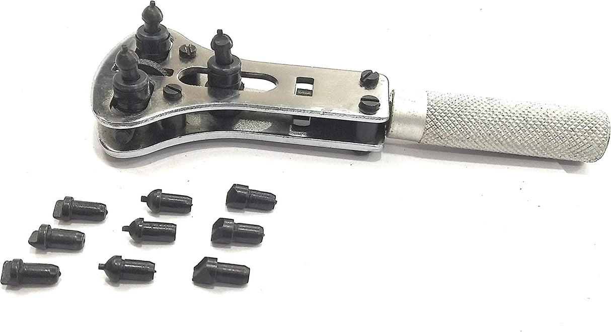 Watch Case Opener- Jaxa Style Includes 4 Sets Of Interchangeable Pins