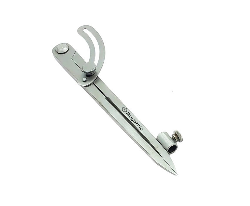 Steel Locking Wing Professional Compass With Pencil Holder For Woodworkers