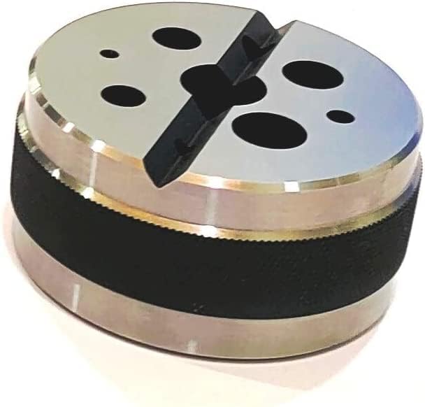 Toolmaker's 3" Inches Diameter Bench Block 1/8" to 5/8" Hole Diameter