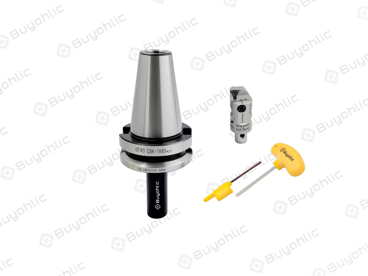 BT40 CBK-1 x 85 Adaptor For Holding Micro Adjustment Boring Heads