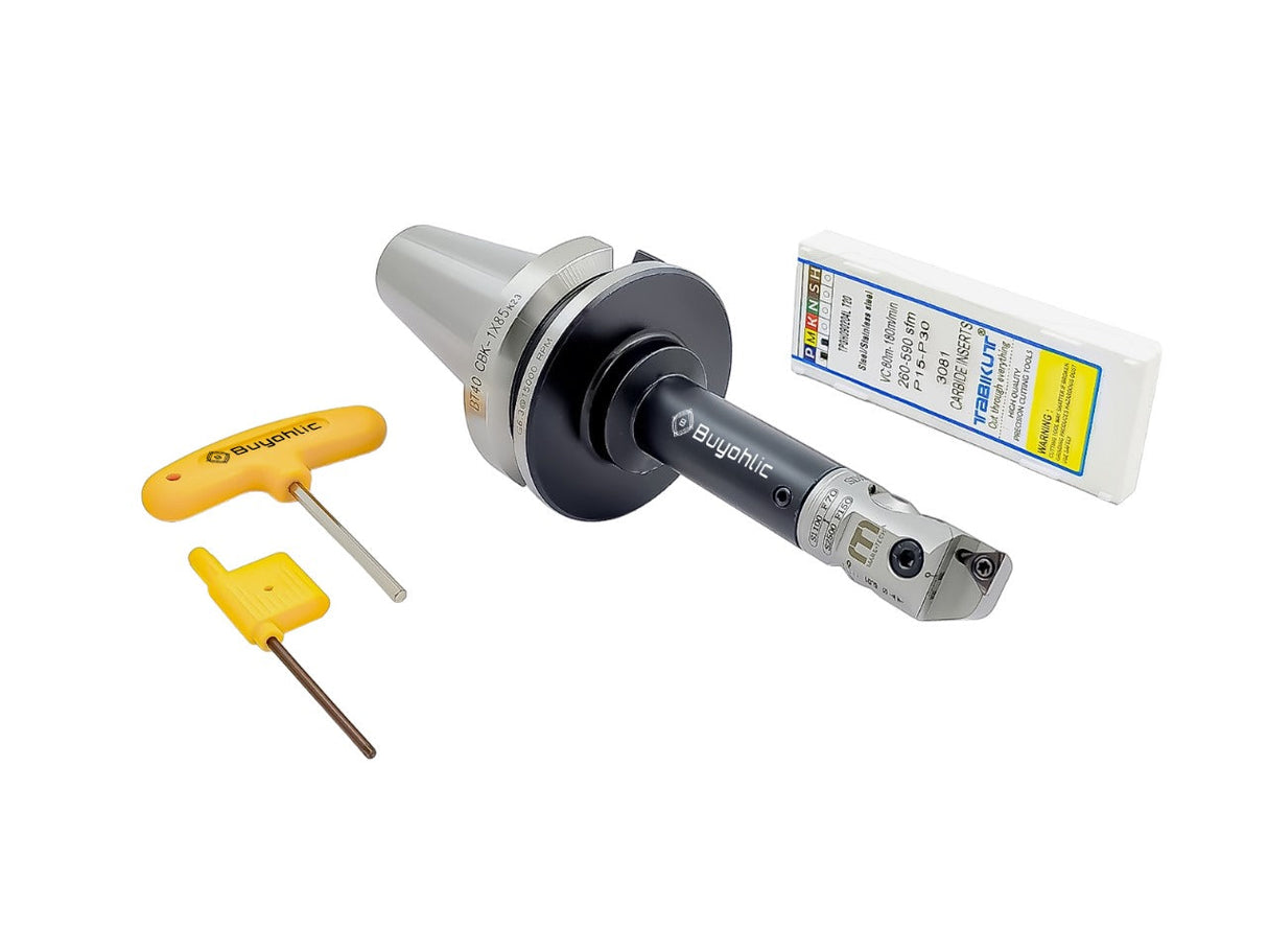 BT40 CBK-1 x 85 Adaptor For Holding Micro Adjustment Boring Heads