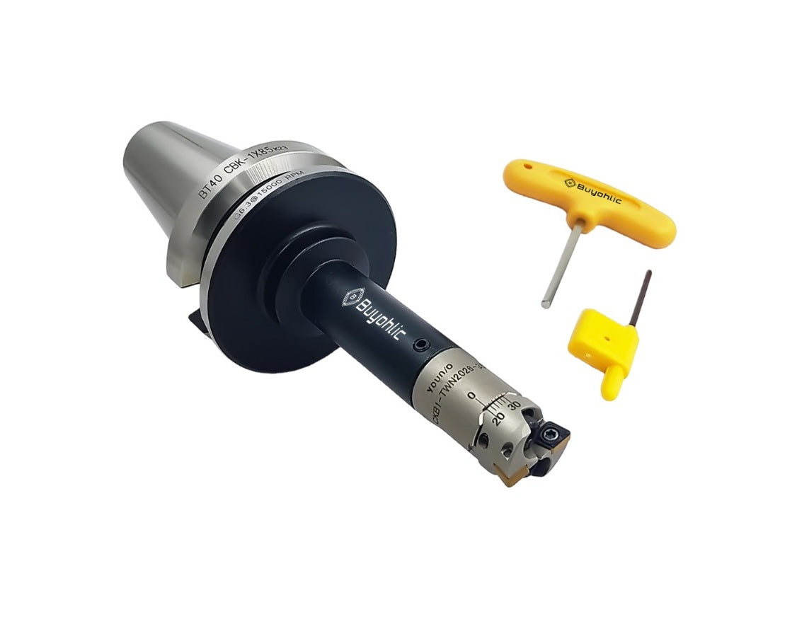 BT40 CBK-1 x 85 Adaptor For Holding Micro Adjustment Boring Heads