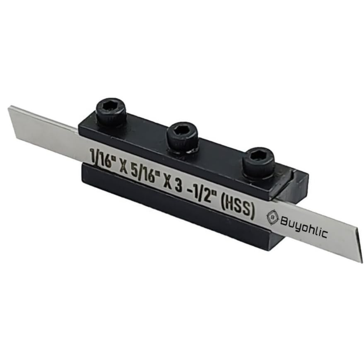 Non- Adjustable T-Parting Cut off Holder with Blade for Lathe Machine Tools