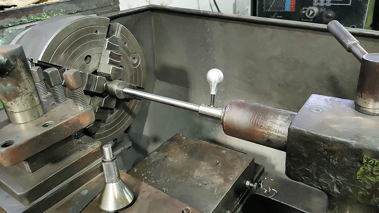New Centralizer Tool Kit Includes 2MT Shank Centraliser & Engineer Bell Punch For Locating Work-piece Center on Independent Lathe Chuck