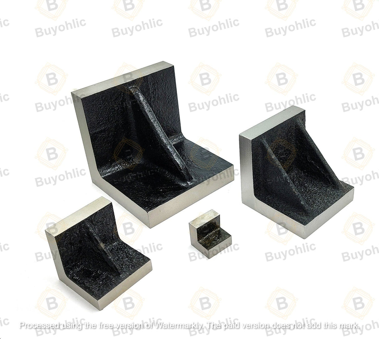 Stress Relieved Caste Iron Solid Webbed Angle Plate