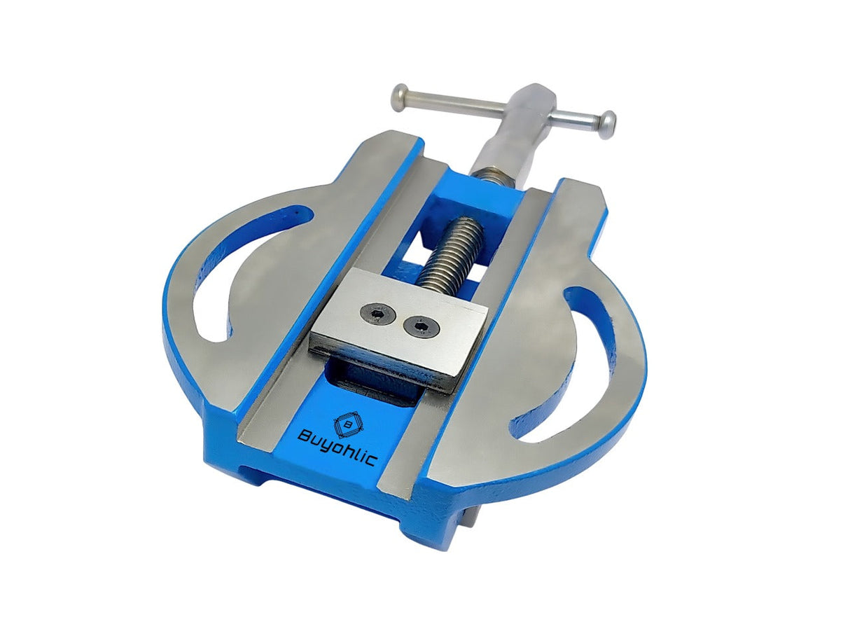 Close Grain Caste Iron Circular Drill Press Vice Vise