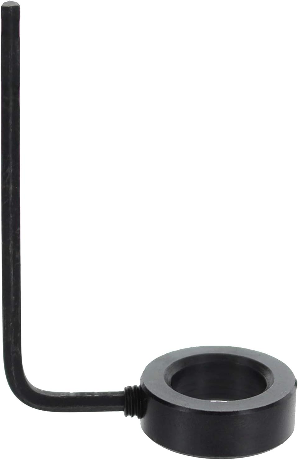 Drill Stopper Collar Set In Imperial & Metric with Allen Wrench to Tighten the Stops Set-Screws (7-Piece)