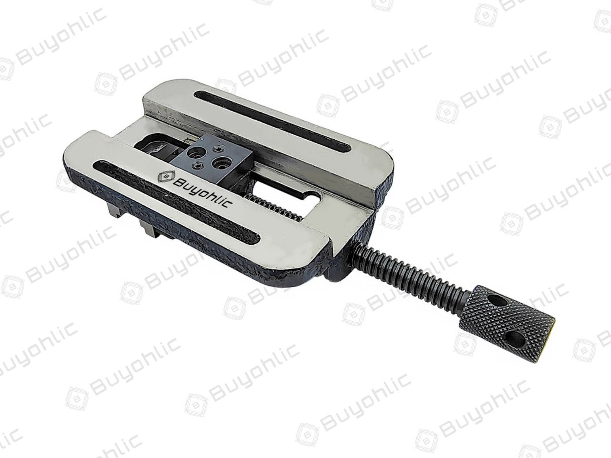 Drill Press Vice Vise- Long Slot| High Accuracy | Hi-Grade Cast Iron Machine Tool