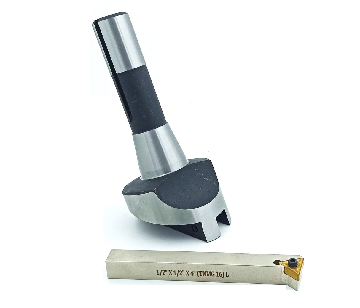 Large Head 2.5" Inch Lathe Milling R8 Shank Fly Cutter with Indexable Flying Tool