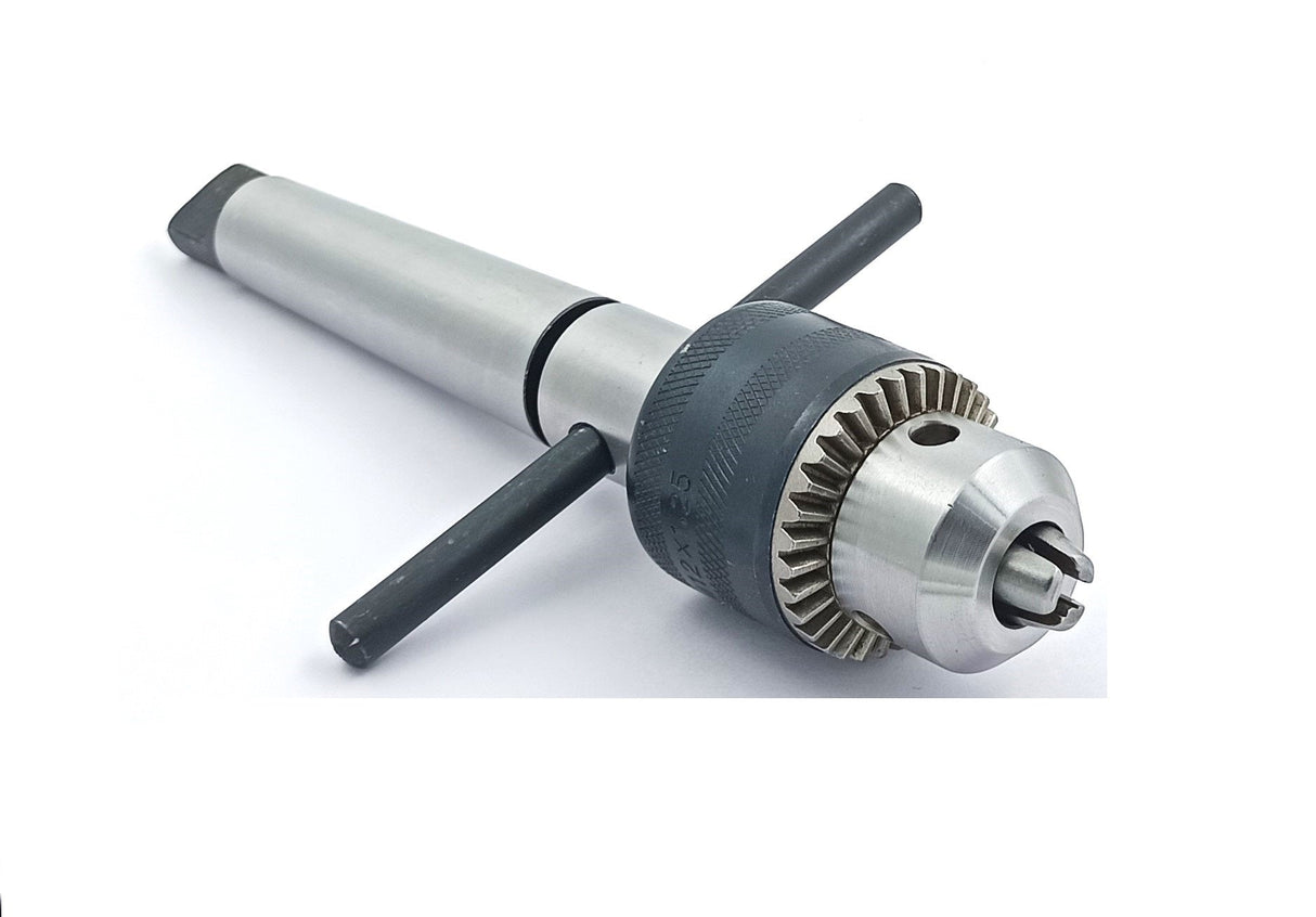 Lathe's Easy Tapping Attachment, Supplied Drill Chuck For Tapping, Reaming, & Drill Operations