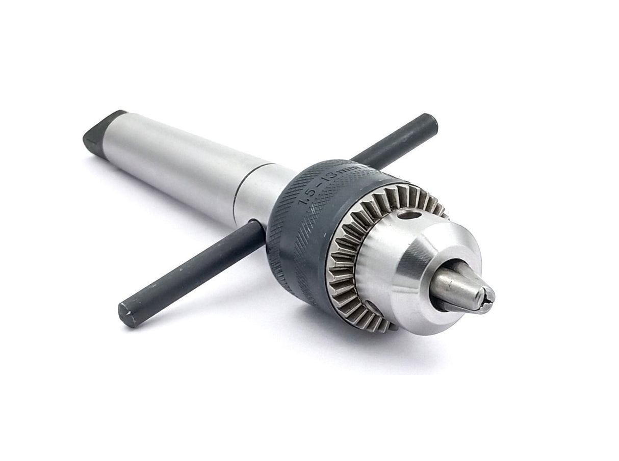 Lathe's Easy Tapping Attachment, Supplied Drill Chuck For Tapping, Reaming, & Drill Operations