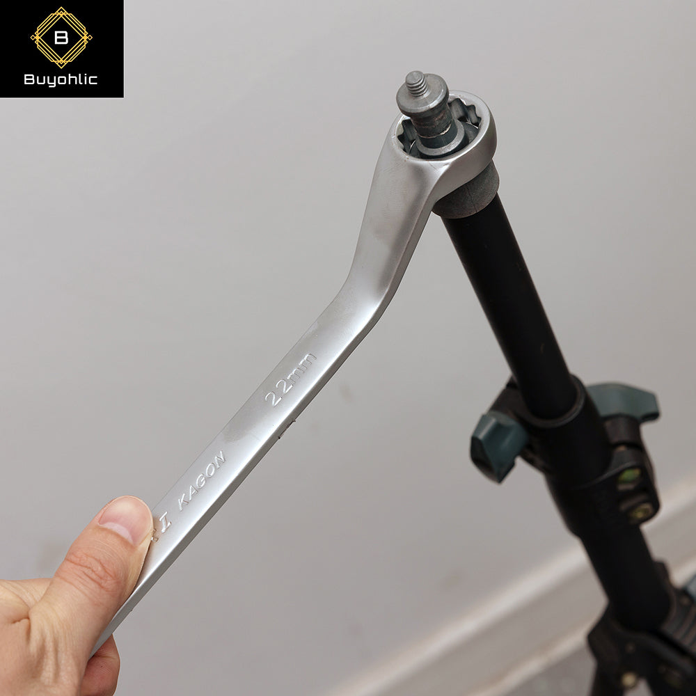 Buyohlic 8-piece Ratcheting Combination Wrench Set 6'' to 18'' Inches