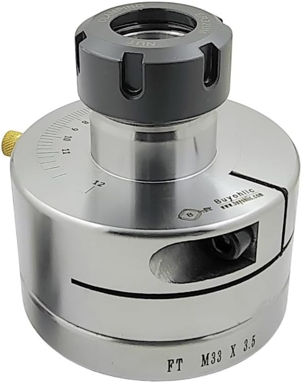 ER32 Eccentric Offset Lathe Chuck, ~Adjustable Settings, Turn on Variety of Axis without Removing Work-piece~ For Woodworking & Metalworkers