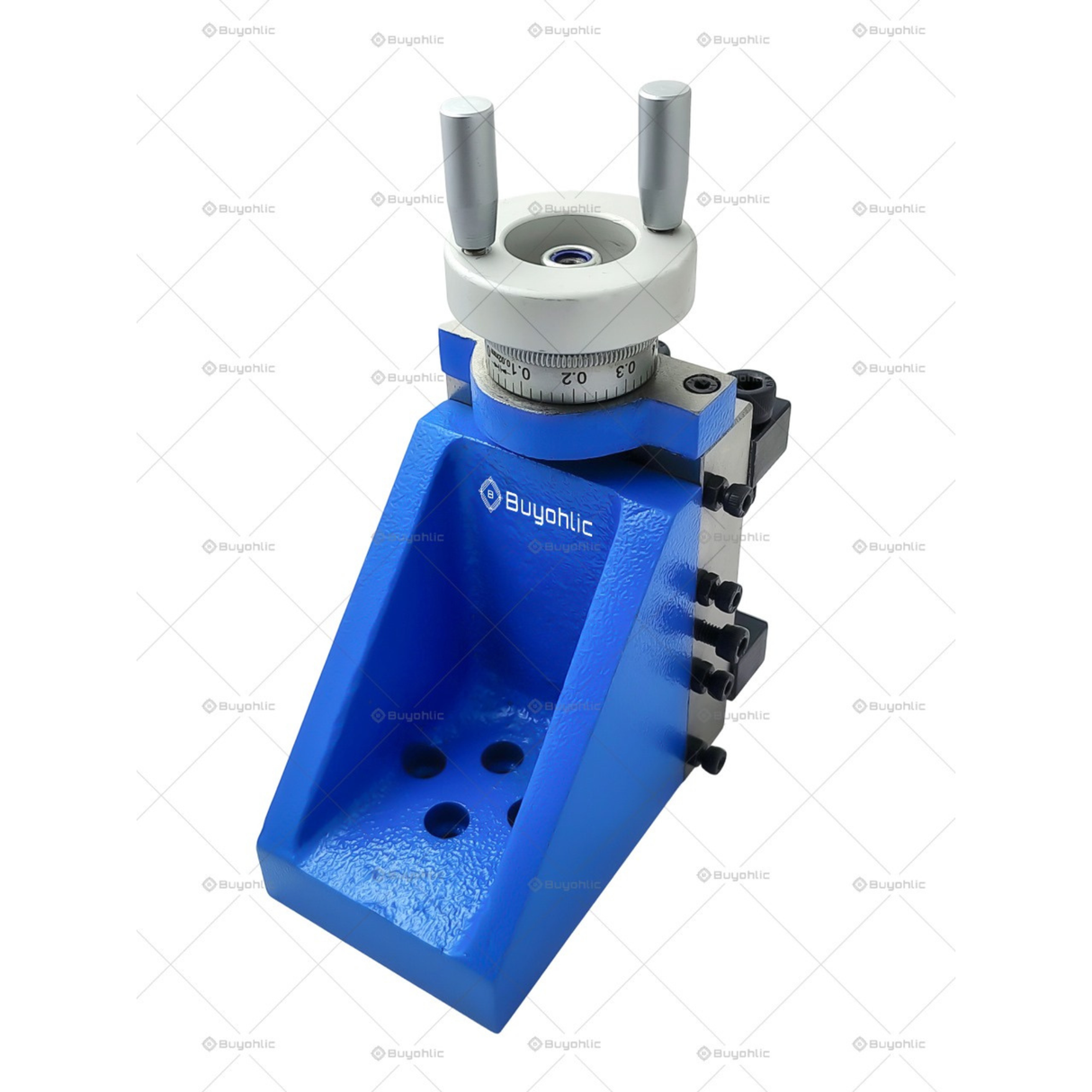New Model Mini Lathe Milling Vertical Slide Tool Holder, Cast Iron Quick-Change Lathe Tool for Instant Milling, WM180V/WM210V