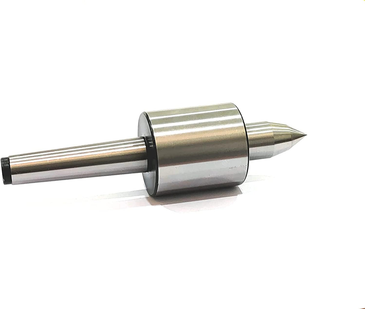 Double Bearing Lathe Pipe Cum Revolving Center Plain Body- 2MT (Under 5 Microns Runout)